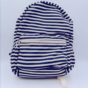 Wild Fable Large Backpack Black/White striped